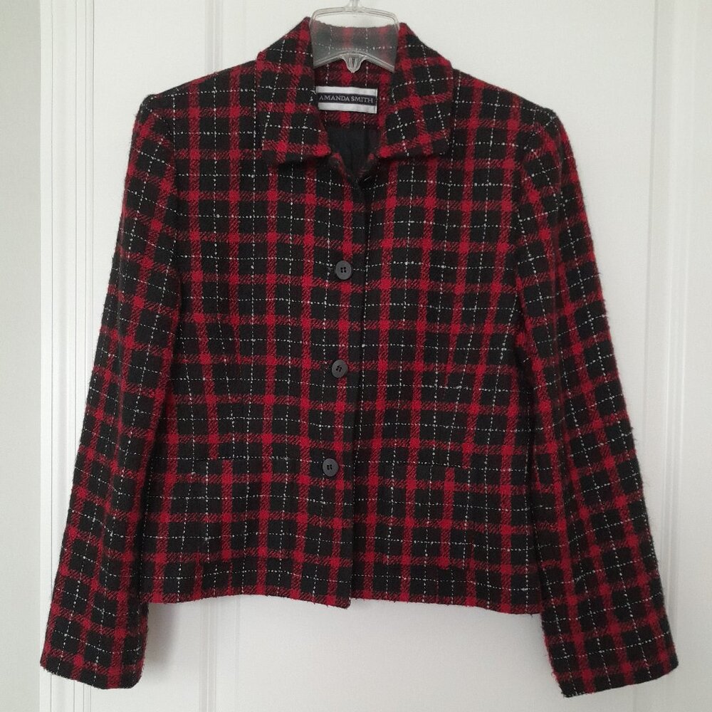 Lovely for the Holidays! -Mohair Blend Jacket